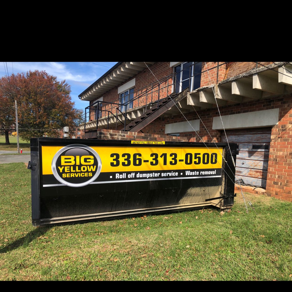 Burlington, NC 27215 dumpster rental service near me 11-5-2020 Terms of Use | Roll-Off Dumpster Rentals | Big Yellow Services